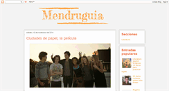 Desktop Screenshot of mendruguia.com